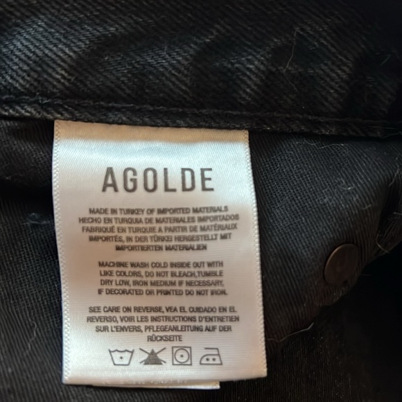 Agolde Riley Short - Picture 4 of 9